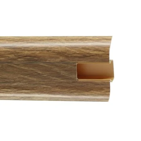 Пластиковый плинтус Royce №804 Дуб Викторианский (58х22х2200мм) в Омске