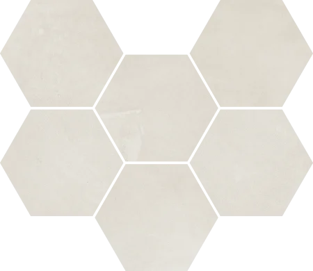 Керамогранит Italon Континуум Полар Мозаика Гексагон (Натуральная 25х29) в Омске