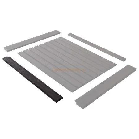 Финишный молдинг LF124A BR395 правый декорированный (42х12х2700мм) в Омске