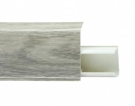 Пластиковый плинтус Royce №549 Дуб Альба (55х23х2200мм) в Омске