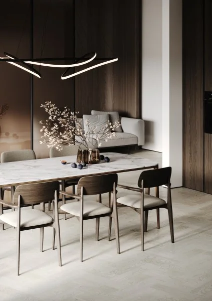 Паркетная доска Quartz Parquet Штучный паркет Дуб Скандинавский 44-1258-57 в Омске