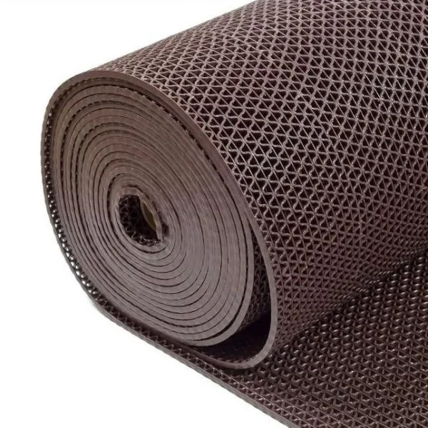 Грязезащитное рулонное покрытие ЗигЗаг Коричневый 4,5 мм (0,9 м) Китай в Омске