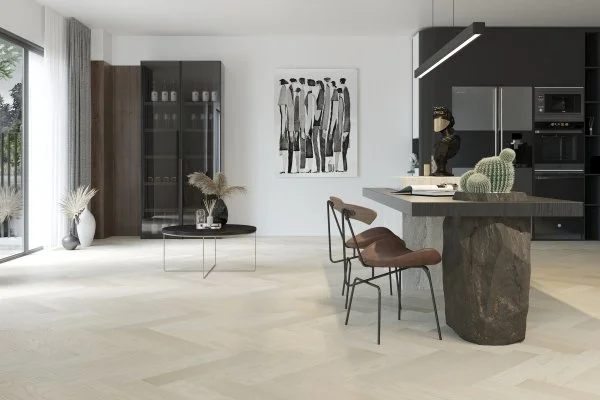 Паркетная доска Quartz Parquet Английская Ёлка Дуб Песочный 33-408 в Омске