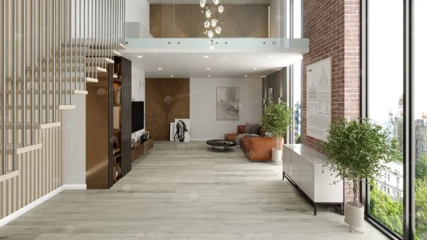 Кварц-виниловая плитка Alpine Floor Premium XL Дуб Серебряный ЕСО 7-22, 8 мм. 43 класс в Омске