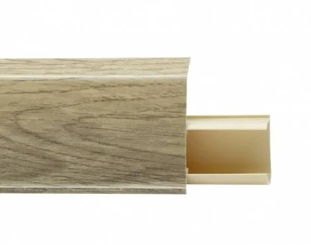 Пластиковый плинтус Royce №530 Дуб Пекан (55х23х2200мм) в Омске