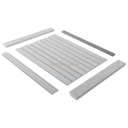 Финишный молдинг LF124B GN68 левый декорированный (31х12х2700мм) в Омске