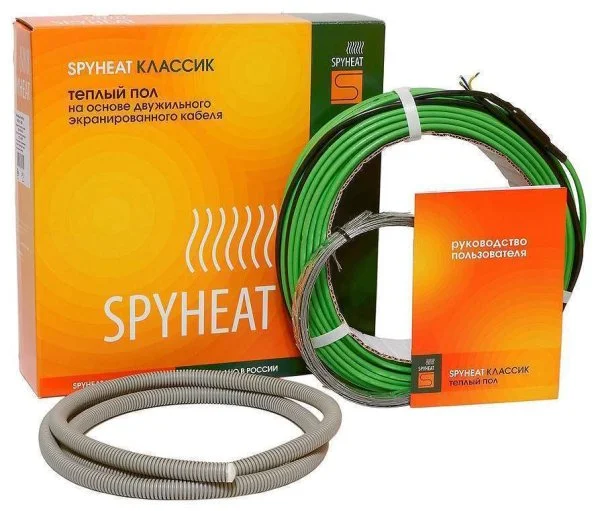 Теплый пол SpyHeat кабель,  9,4 - 12,5 кв.м / SHD-15-1500 в Омске