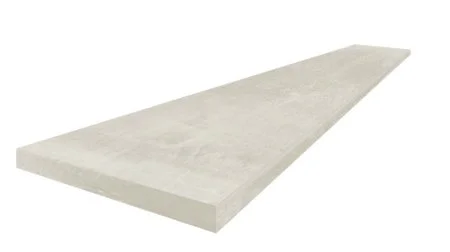 Керамогранит Coliseum Экспо Уайт Ступень угловая левая (Натуральный, 33х60) в Омске