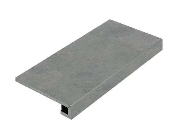 Керамогранит Italon Материя Карбонио 33х120 ступень фронтальная в Омске