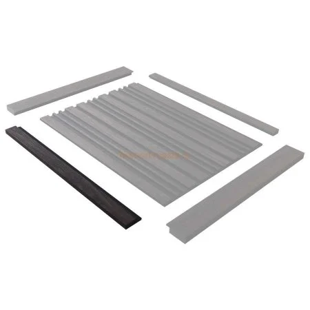 Финишный молдинг LF124A BR395K правый декорированный (42х12х2700мм) в Омске