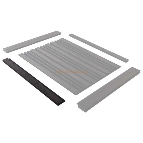 Финишный молдинг LF124A BR395K правый декорированный (42х12х2700мм) в Омске