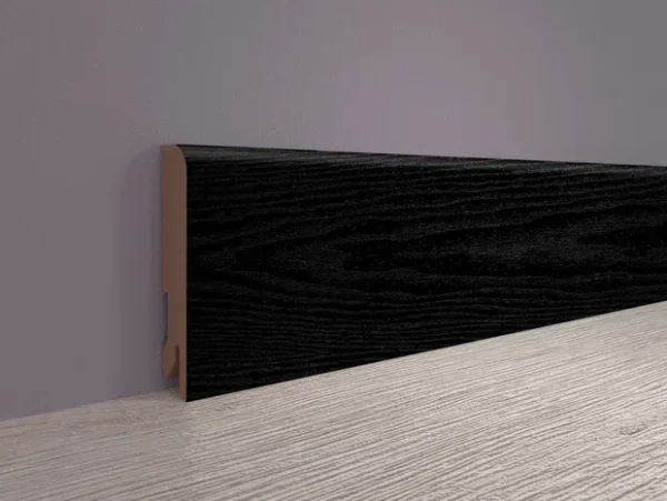Плинтус MDF Bonkeel 24033 Чёрное Дерево (80х16х2400 мм) в Омске