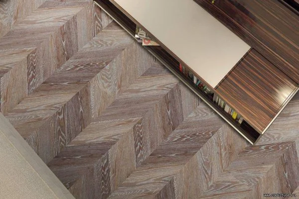 Пробковое покрытие CorkStyle Chevron Brown (1235*305*6 мм) HC в Омске