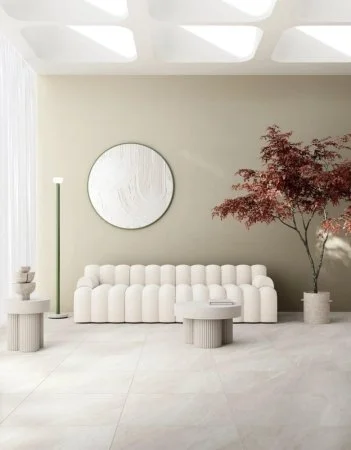 Керамогранит Coliseum Контеа Уайт 60х60 (Натуральный и Реттифицированный) в Омске