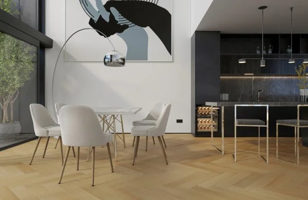 Паркетная доска Quartz Parquet Английская Ёлка Дуб Тоскана 33-407 в Омске