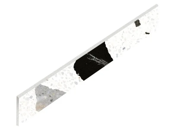 Керамогранит Coliseum Палладио Уайт Плинтус (Натуральный, 7,2х60) в Омске