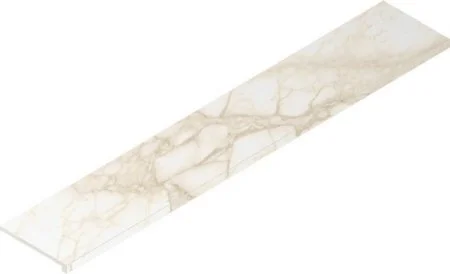 Керамогранит Italon Этернум Каррара Ступень Фронт 33х160 (Натуральная) в Омске