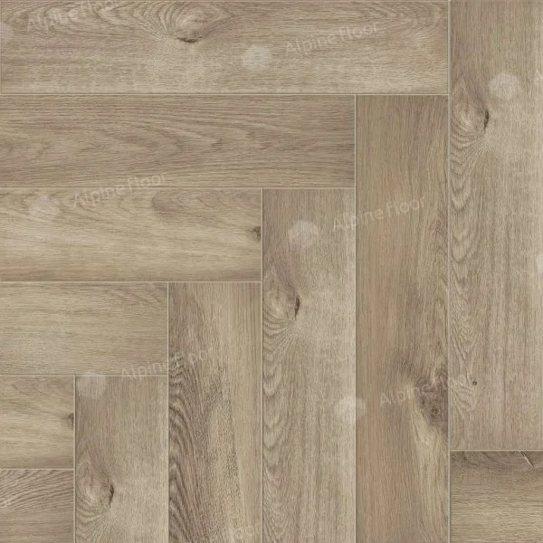 Кварц-виниловая плитка Alpine Floor Parquet Дуб Натуральный Отбеленный ЕСО 16-5 2.5 мм. 43 класс в Омске