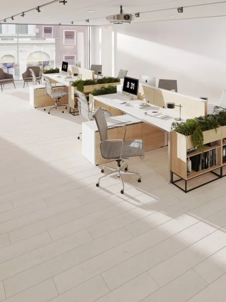 Ламинат Egger PRO 8/33 Дуб Ньюбери белый EPL045 в Омске