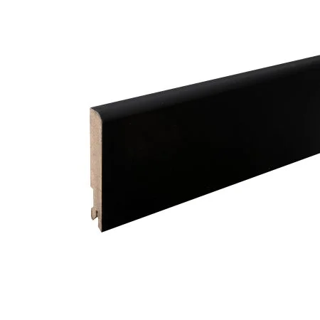 Плинтус MDF Bonkeel 24032 Чёрный Софт (100х16х2400 мм) в Омске