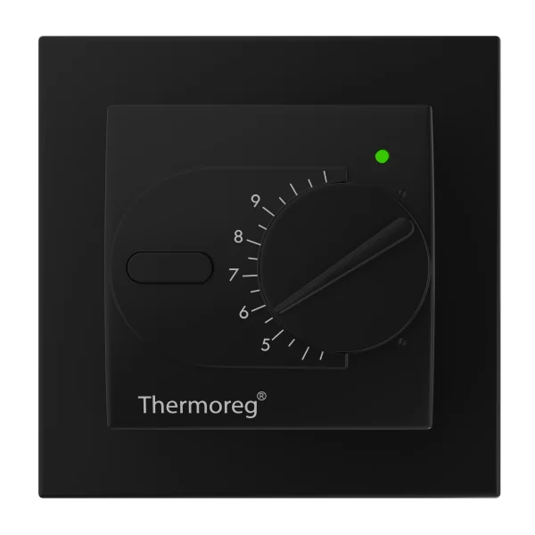ТерморегуляторThermoreg TI-200 Design Black в Омске