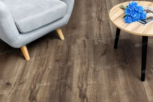 Каменно-полимерная плитка Alpine Floor Real Wood Дуб Vermont ECO 2-3, 6 мм 43 класс в Омске