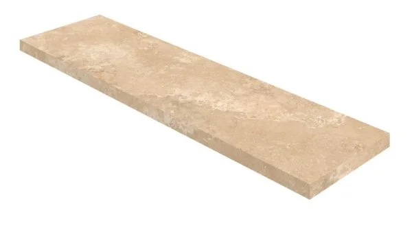 Керамогранит Coliseum Аурелия Беж Ступень угловая правая (Натуральный, 33х120) в Омске