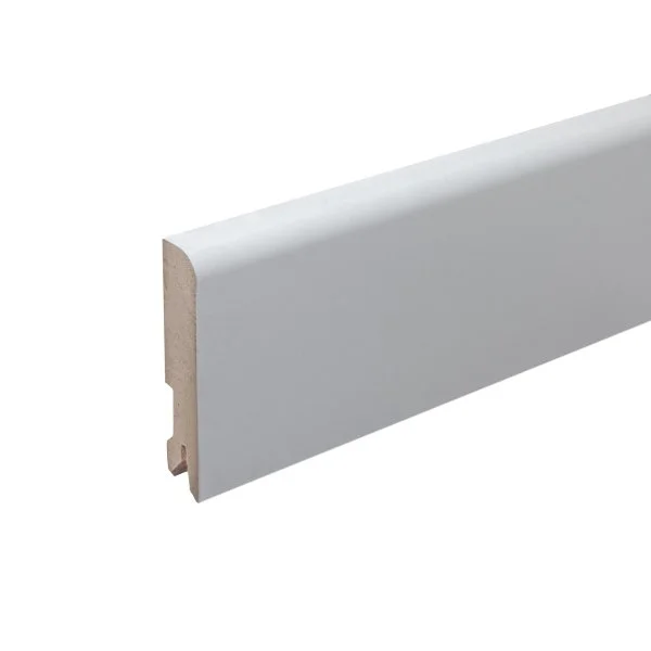 Плинтус MDF Bonkeel 24116 Белый (80х16х2400 мм) в Омске