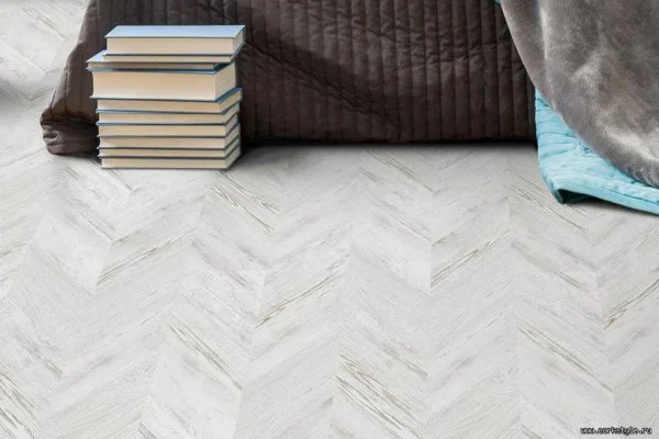Пробковое покрытие CorkStyle Chevron White в Омске