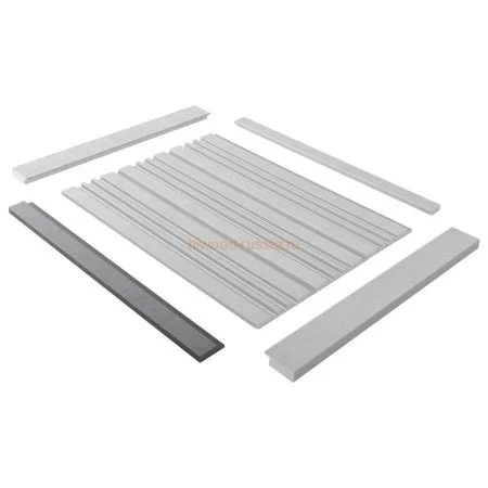 Финишный молдинг LF124A S339S правый декорированный (42х12х2700мм) в Омске