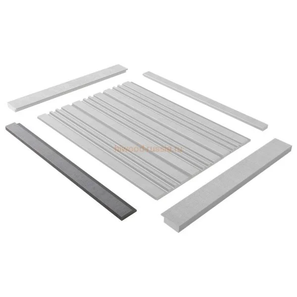 Финишный молдинг LF124A S339S правый декорированный (42х12х2700мм) в Омске