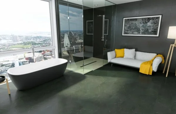 Кварц-виниловая плитка Refloor Fargo Stone 68S451 Имперадор Грей в Омске