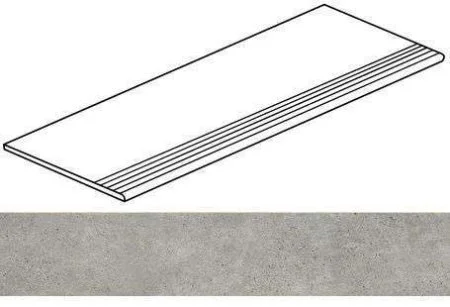 Керамогранит Italon Скайлайн Клауд 30х120 ступень в Омске