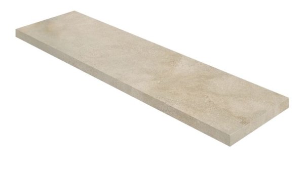 Керамогранит Coliseum Монца Крим Ступень угловая правая (Натуральный, 33х120) в #REGION_NAME_DECLINE_PP#