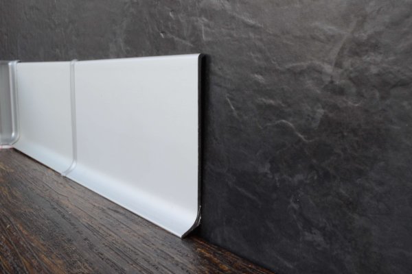 Алюминиевый плинтус ЭлитПроф Анодированный Плоский (100х11х2500 мм) в #REGION_NAME_DECLINE_PP#