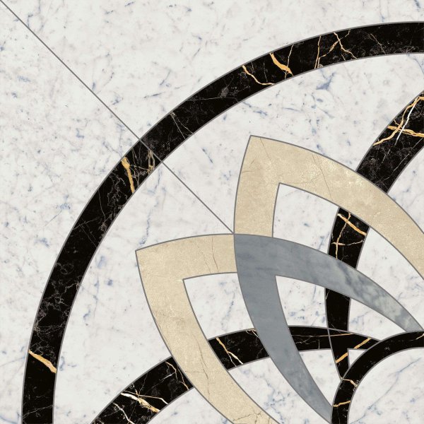 Керамогранит Italon Шарм Экстра Каррара Розон Анголо 59х59 в #REGION_NAME_DECLINE_PP#